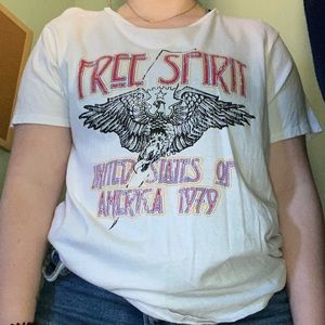 Size Large “Free Spirit” tee from francesca’s